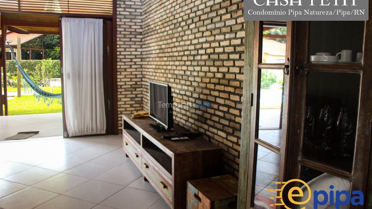 Casa para alquiler de vacaciones em Tibau do Sul (Praia da Pipa)