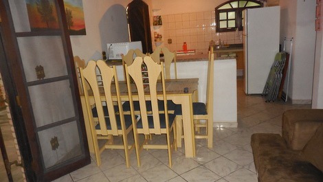 Detalhe da  Sala de jantar