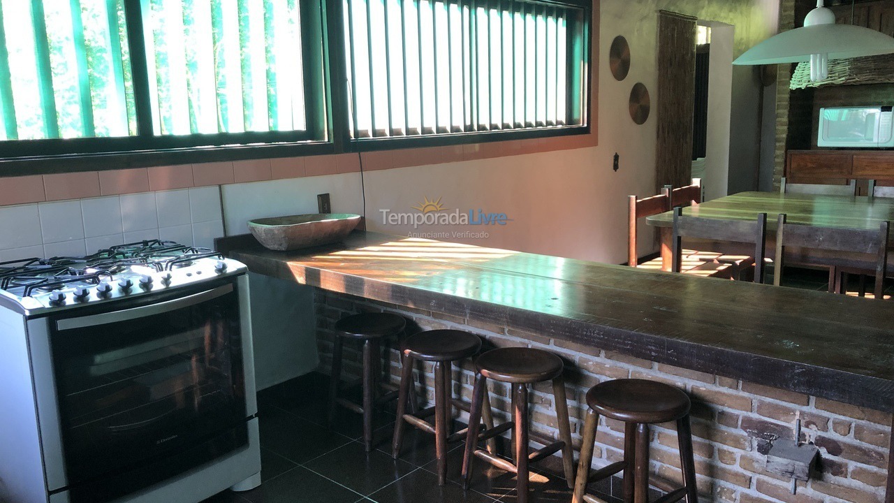 House for vacation rental in Ilhabela (Ribeirão)