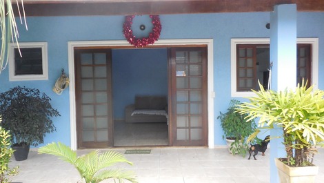 Fachada de frente da casa