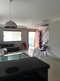 Triplex + Top de Praia Grande Wi-Fi Netflix Churrasqueira Vista Mar