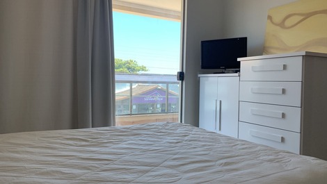 Triplex + Top de Praia Grande Wi-Fi Netflix Churrasqueira Vista Mar