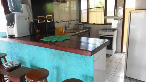 Balcão americano na cozinha