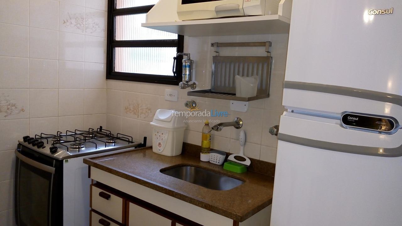 Apartamento para alquiler de vacaciones em Ubatuba (Praia das Toninhas)