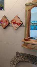 Apto. martim de sá 2 dor. piscina ar condi. 102 B