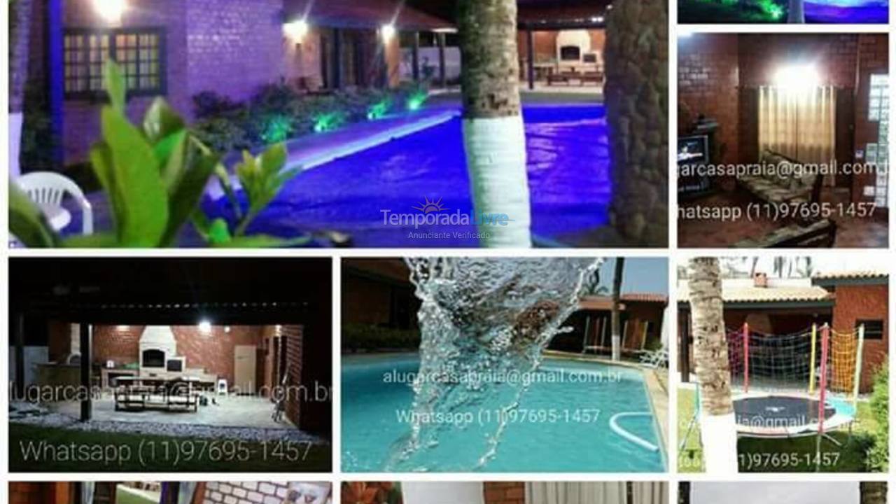 House for vacation rental in Itanhaém (Cibratel)