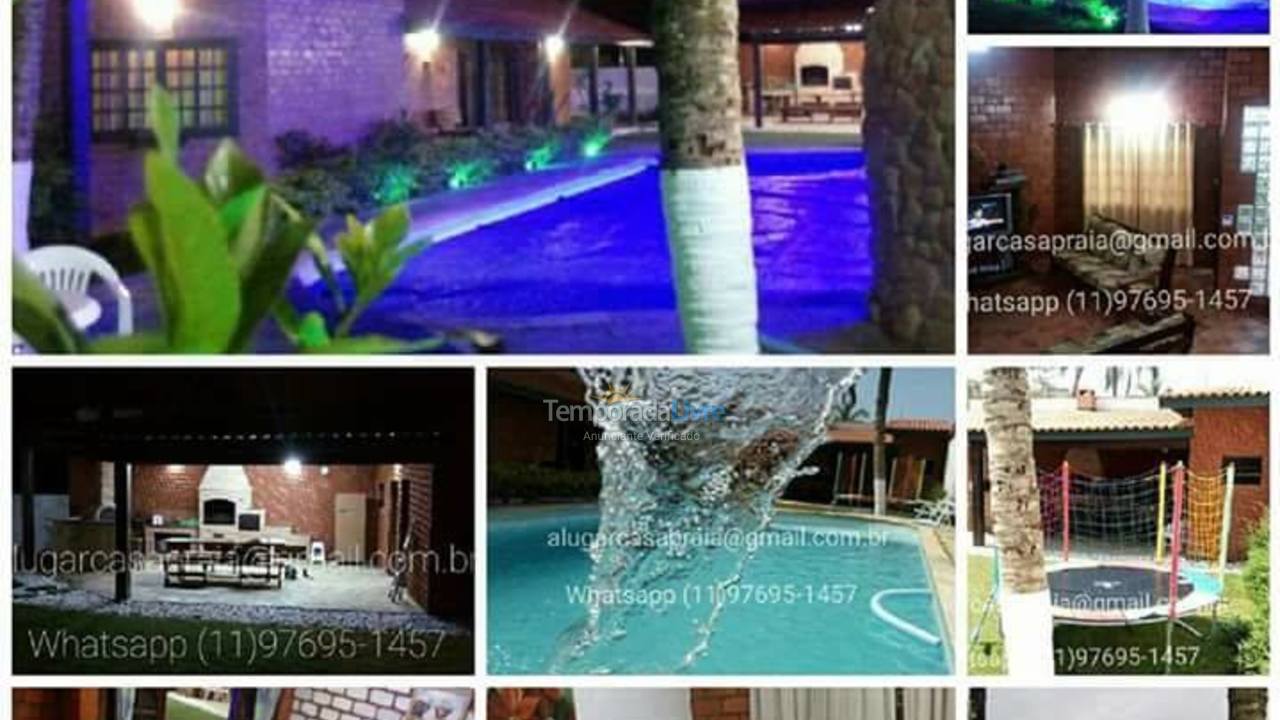 House for vacation rental in Itanhaém (Cibratel)