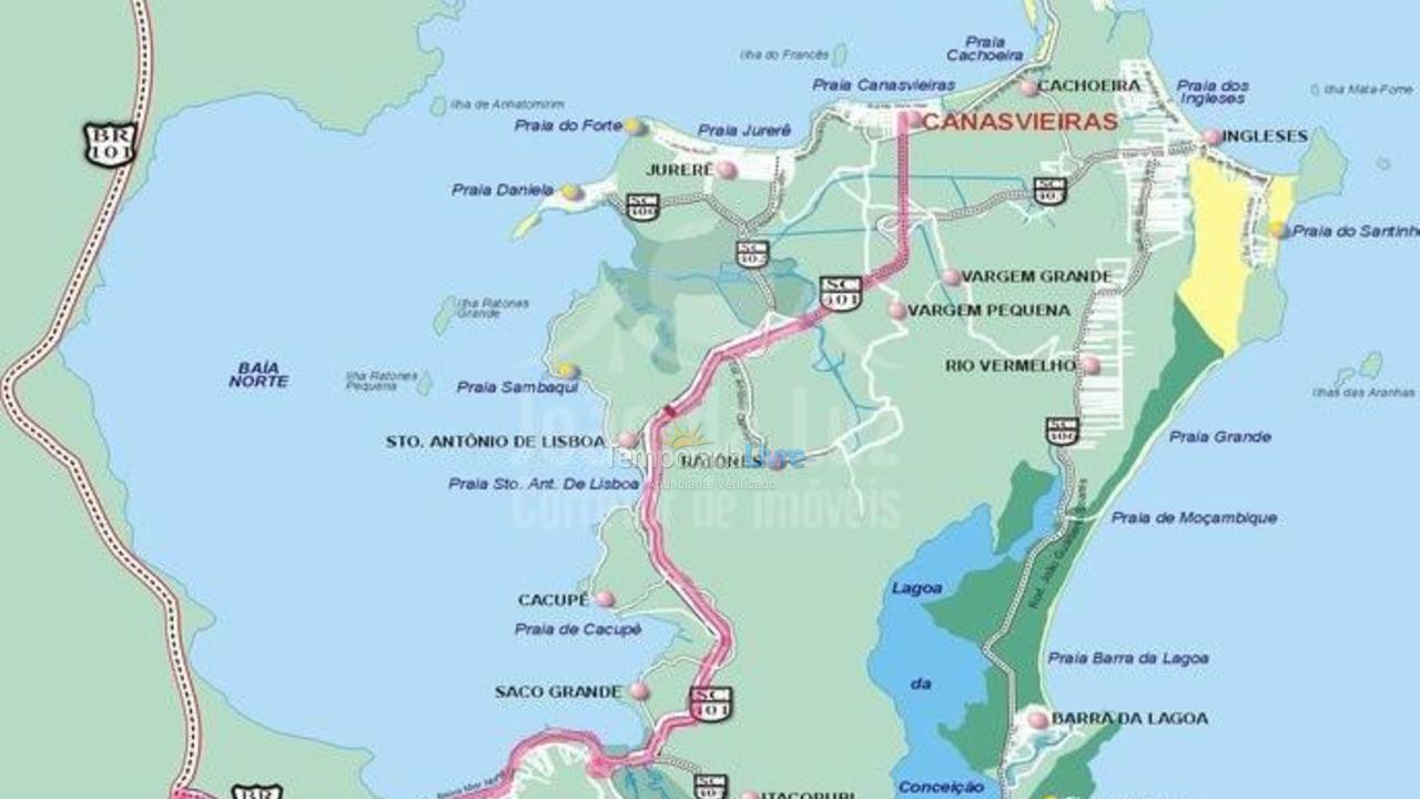 House for vacation rental in Florianopolis (Canasvieiras)