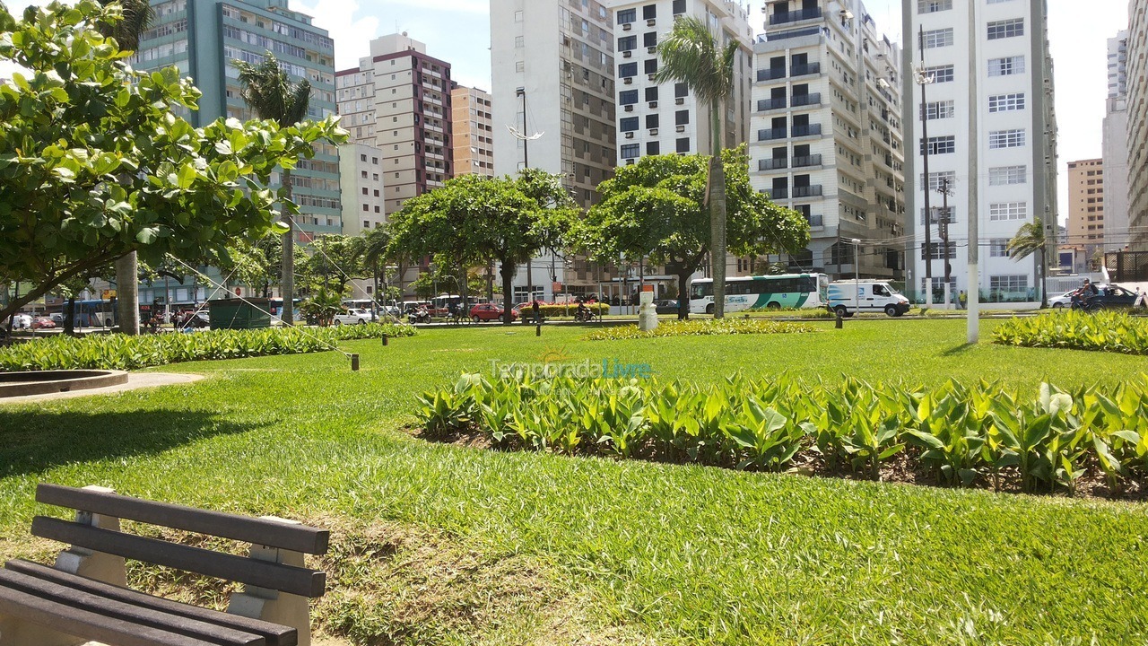 Apartamento para alquiler de vacaciones em Santos (Praia da Pompéia Gonzaga)