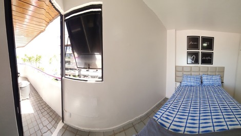 Quarto com cama de casal