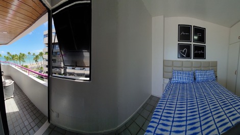 Quarto com vista para o mar