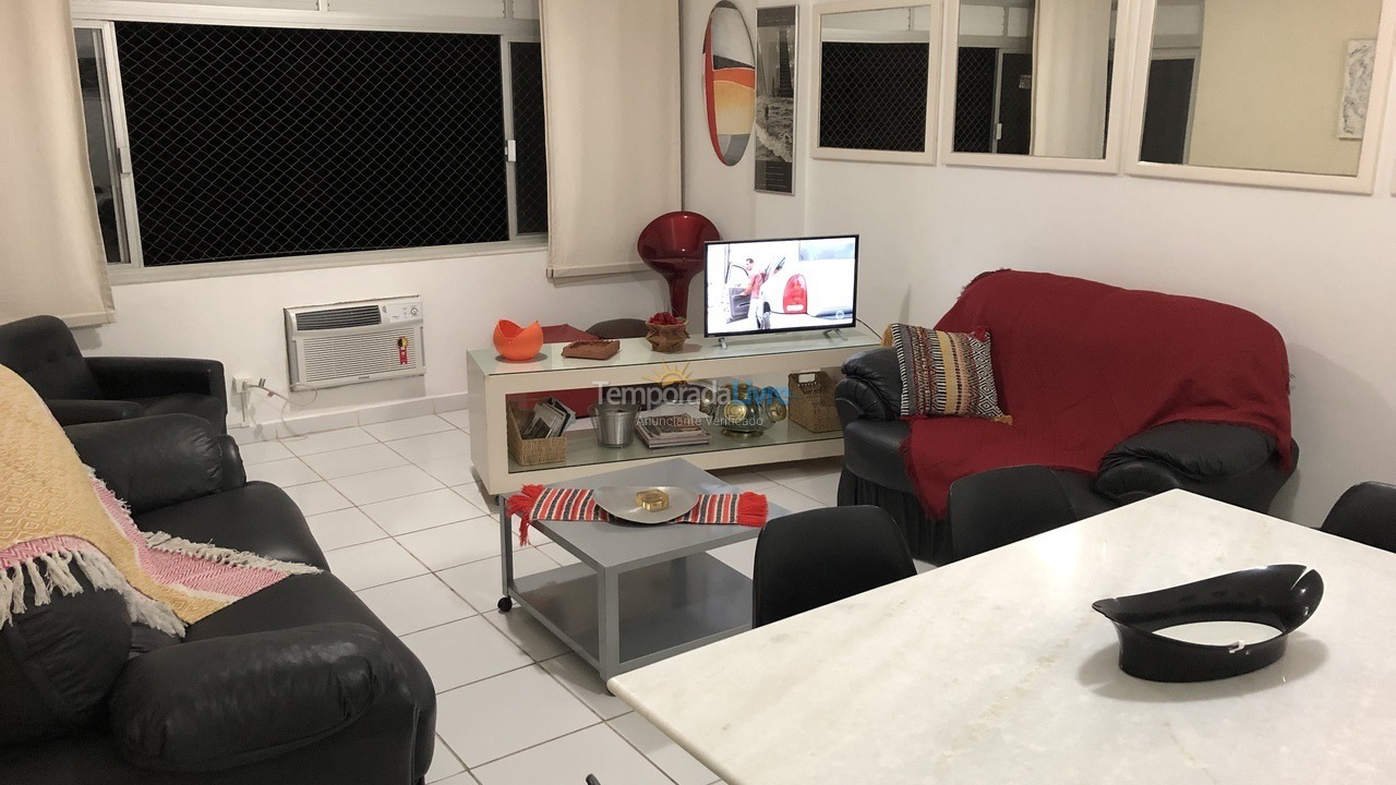 Apartamento para aluguel de temporada em Guarujá (Pitangueiras)