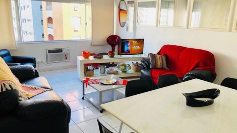 Apartamento para alugar em Guarujá - Pitangueiras