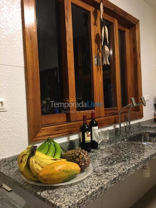 House for vacation rental in Ubatuba (Praia de Itamambuca)