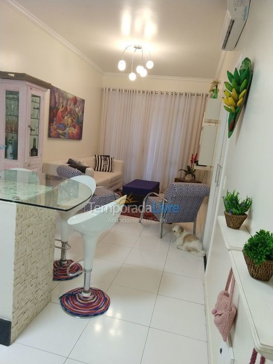 Apartment for vacation rental in Guarujá (Enseada)