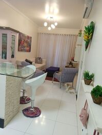 Apartamento vista cozinha-sala