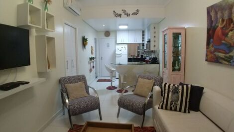 Apartamento vista estar-cozinha