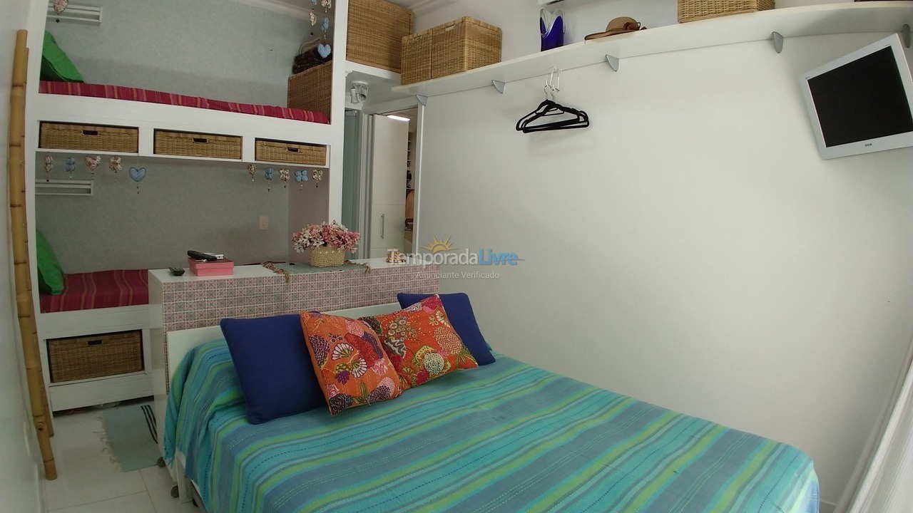 Apartment for vacation rental in Guarujá (Enseada)