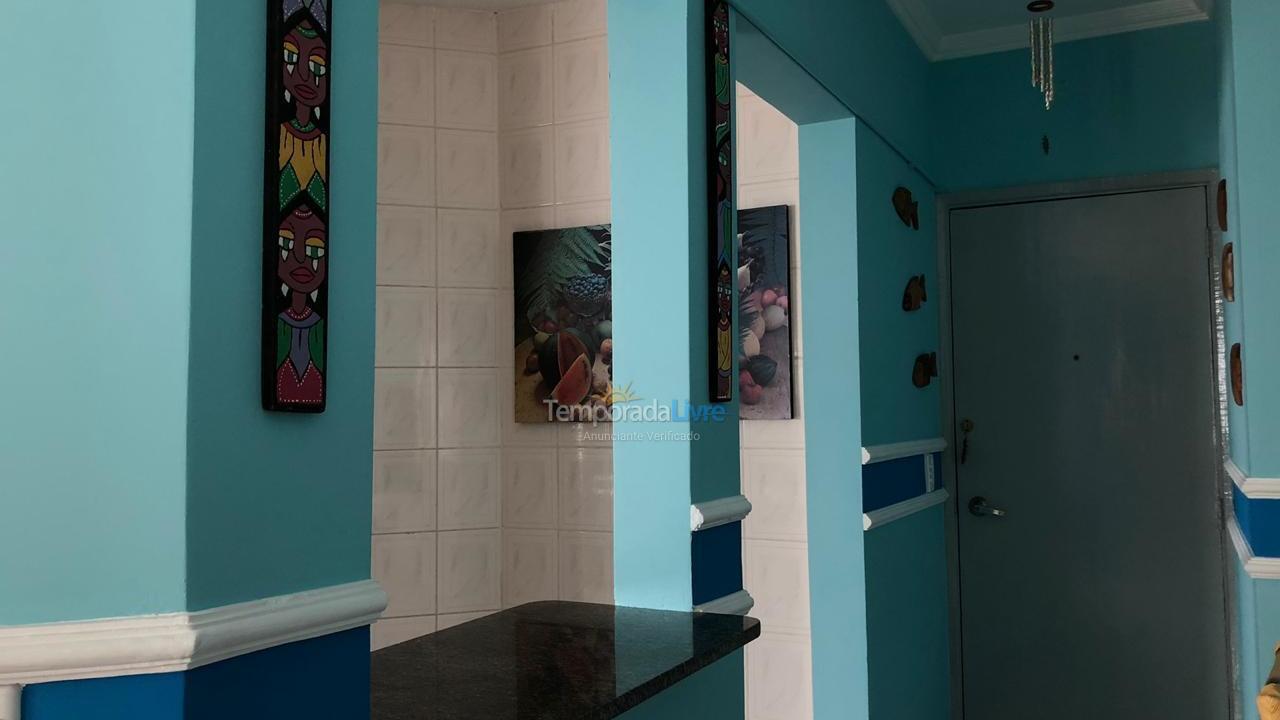 Apartamento para aluguel de temporada em Praia Grande (Aviação)