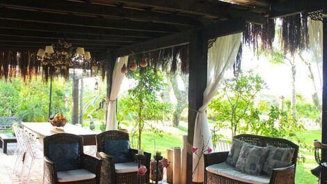 BELÍSSIMA CASA FRENTE MAR 5 SUITES - ALUGUEL POR TEMPORADA