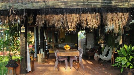 BELÍSSIMA CASA FRENTE MAR 5 SUITES - ALUGUEL POR TEMPORADA