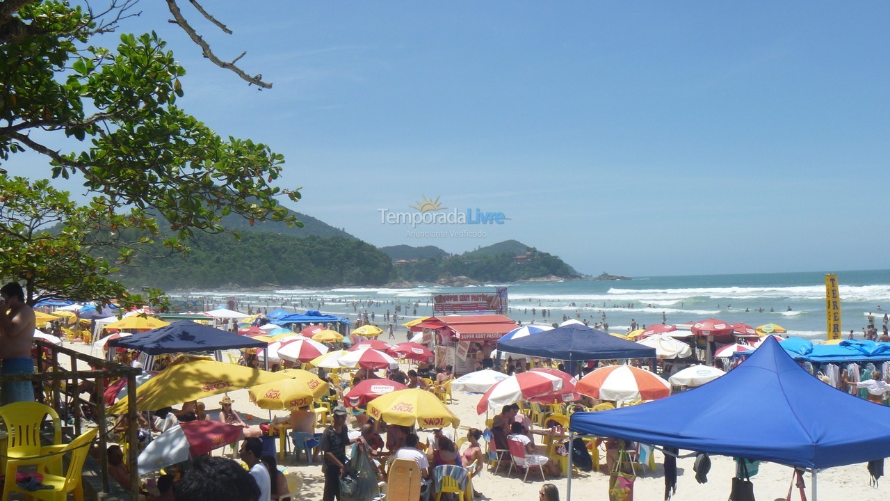 Apartamento para alquiler de vacaciones em Ubatuba (Praia Grande)