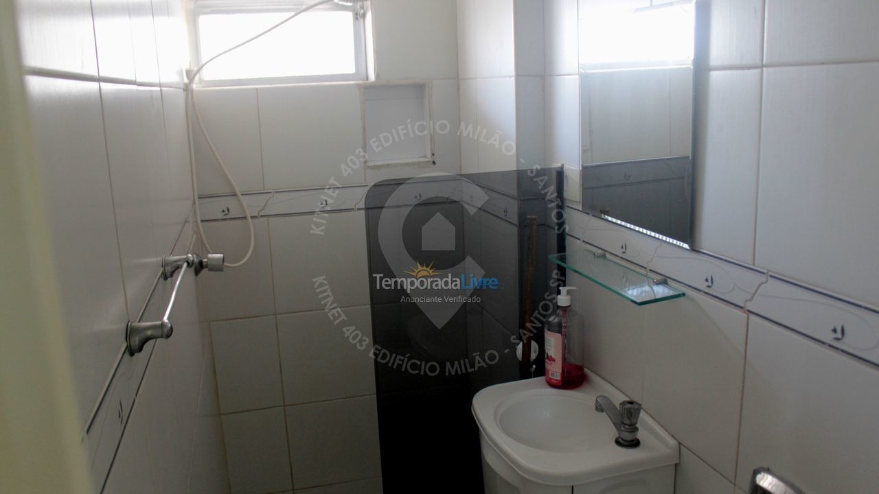 Apartamento para aluguel de temporada em Santos (Ponta da Praia)