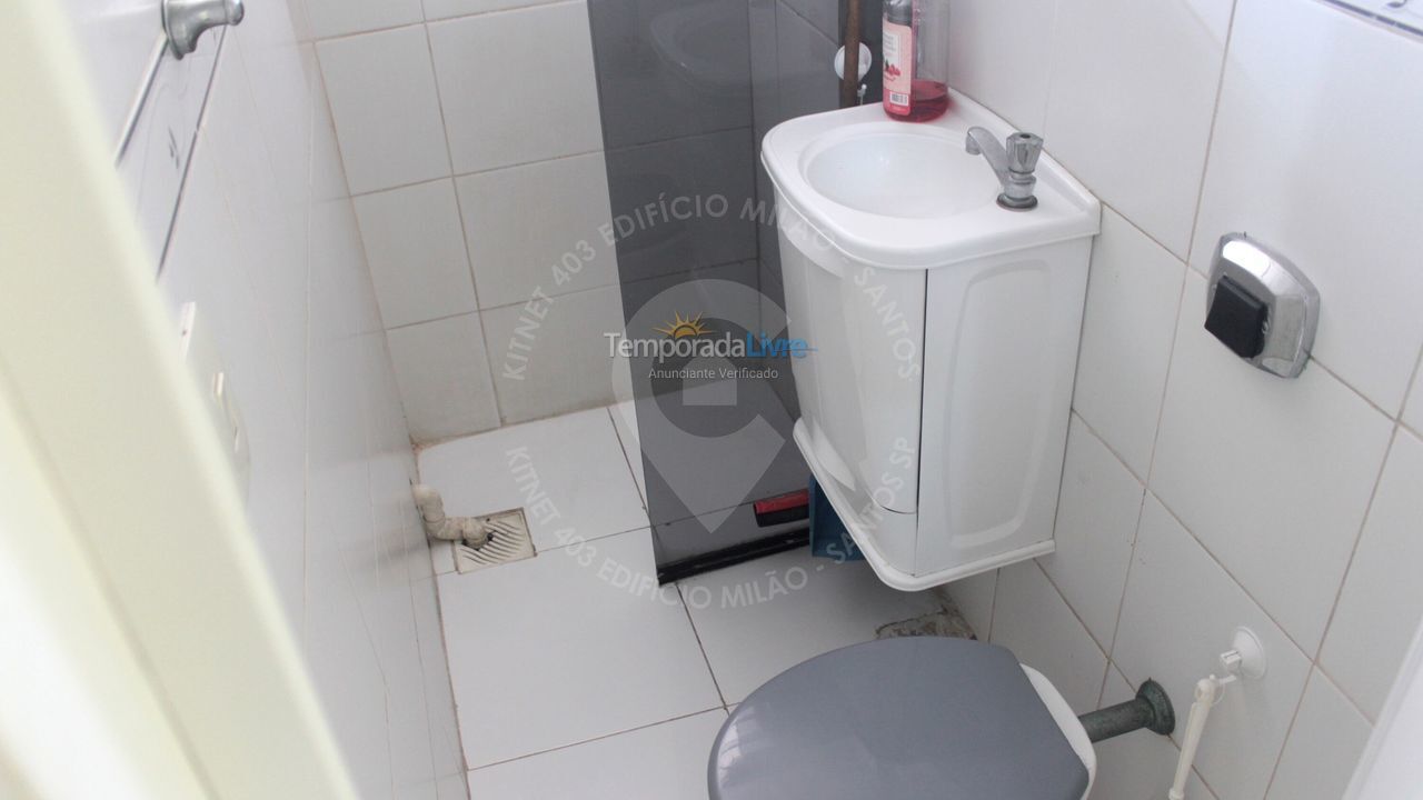 Apartamento para aluguel de temporada em Santos (Ponta da Praia)