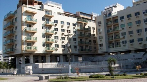 Apto em frente à praia-Excelente Localização-Praia do Forte-Cabo Frio