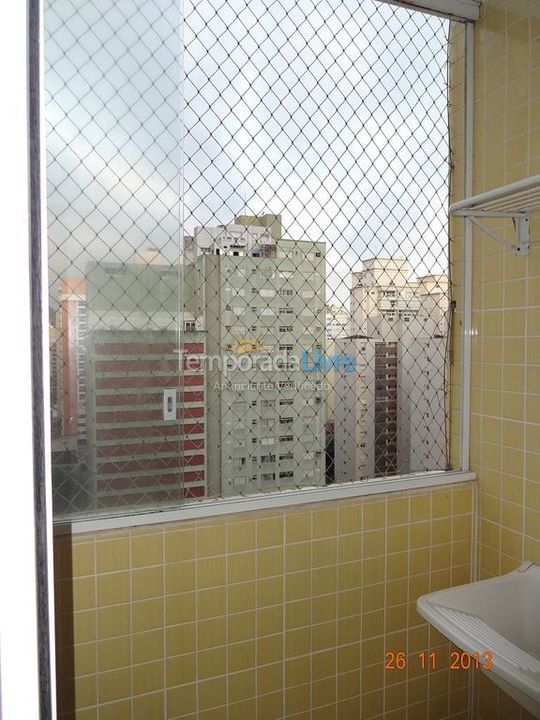 Apartamento para aluguel de temporada em Guarujá (Pitangueiras)