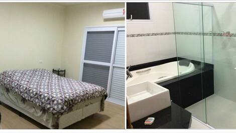 Suite Master 2 c\ hidro e ar condicionado.