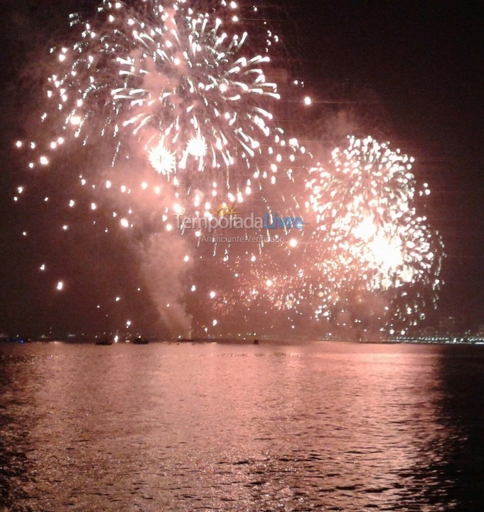 Apartamento para alquiler de vacaciones em Santos (Ponta da Praia)