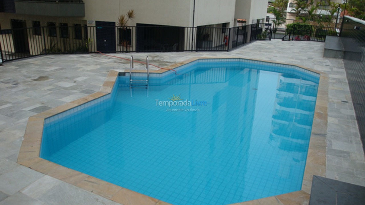 Apartamento para alquiler de vacaciones em Guarujá (Praia do Tombo)