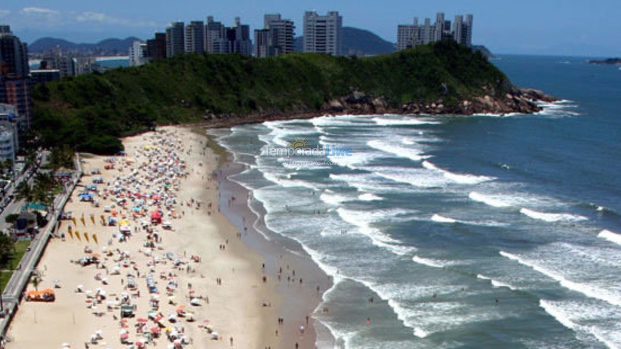 Apartamento para alquiler de vacaciones em Guarujá (Praia do Tombo)