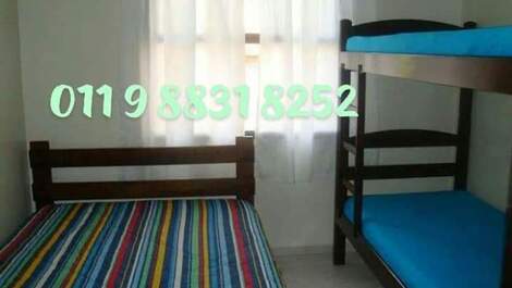 Aproximadamente a 150 m del mar, 2 dormitorios, Guarujá Enseada.