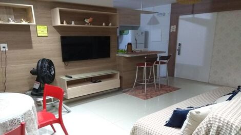 Lindo apartamento de frente para o mar na orla mais linda do nordeste
