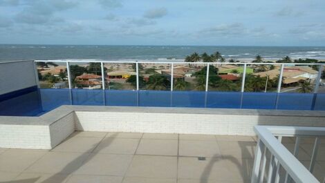 Lindo apartamento de frente para o mar na orla mais linda do nordeste