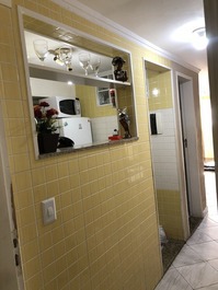 Guarujá/duplex com arrumação 40 metros da [editado] wi-fi