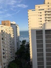 Vista do apto.