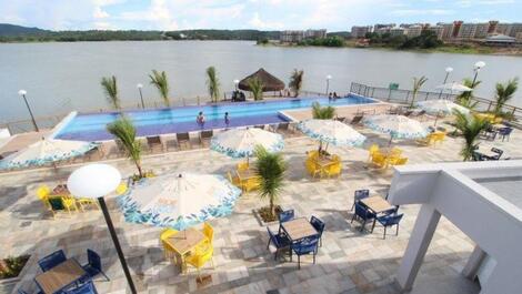 Apartamento de 2 dormitorios en Caldas Novas, RESORT DO LAG...