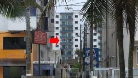 Prédio visto da praia