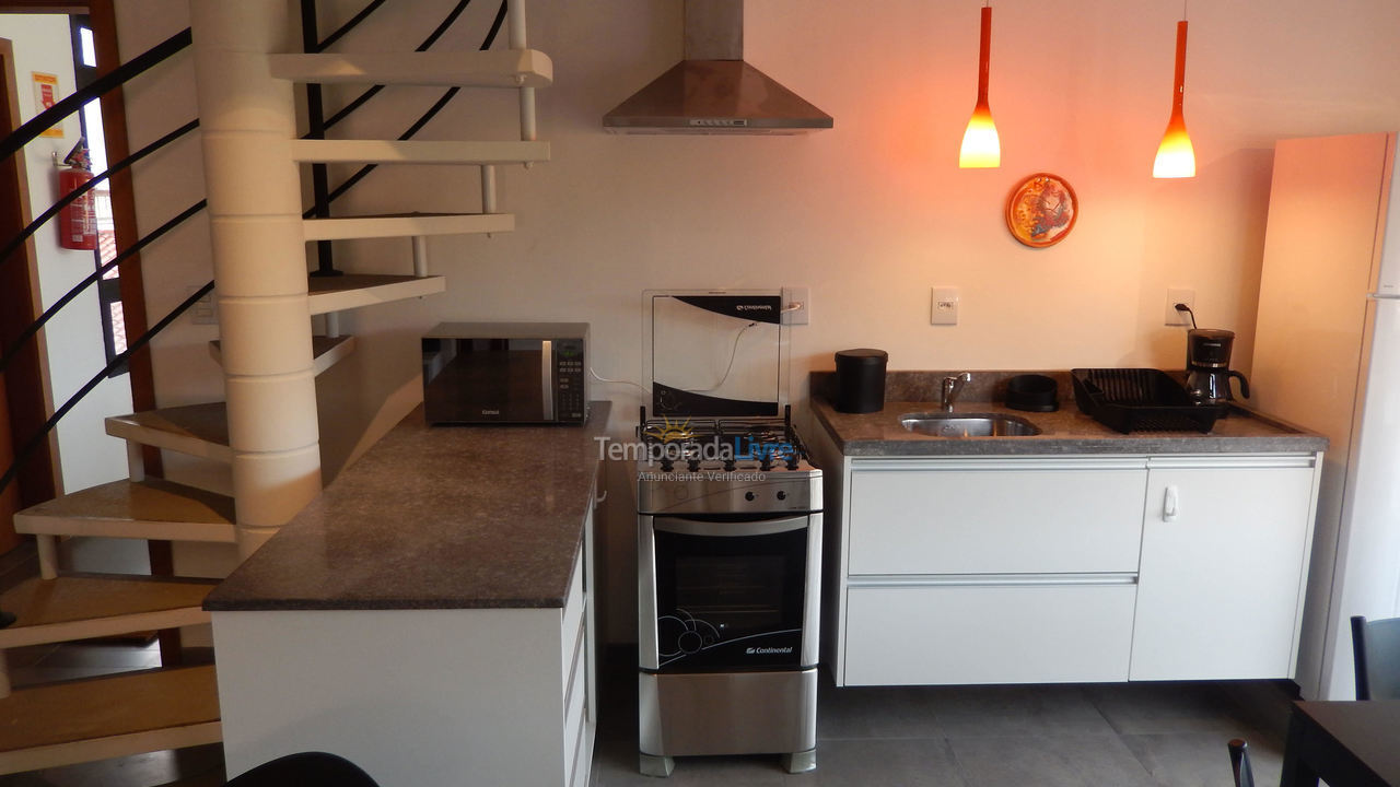 Apartamento para alquiler de vacaciones em Garopaba (Centro)