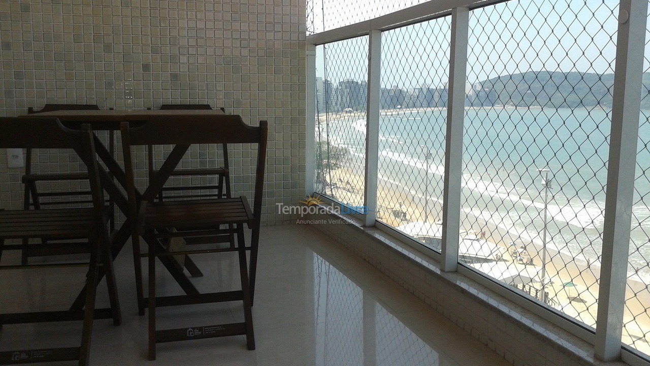 Apartment for vacation rental in Guarapari (Praia do Morro)