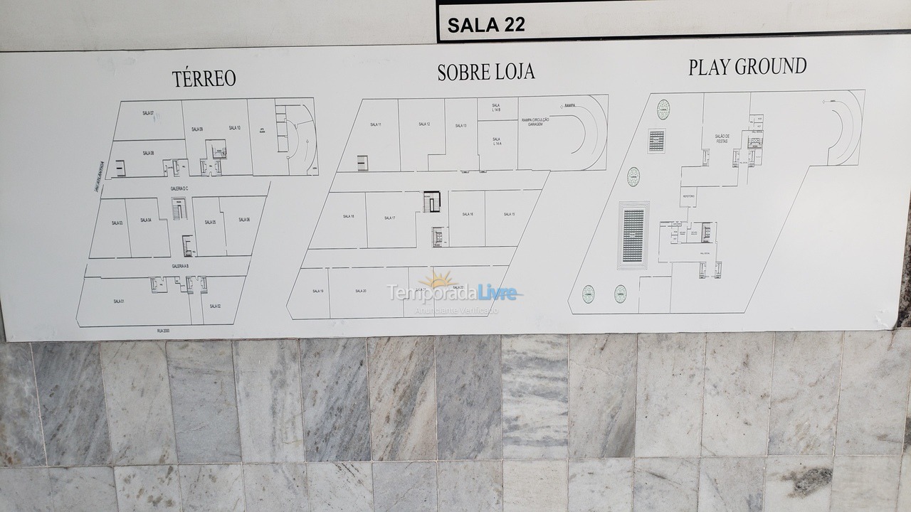 Apartamento para aluguel de temporada em Balneário Camboriú (Praia Central)