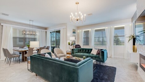 Linda Casa em Kissimmee, Pertinho da Disney