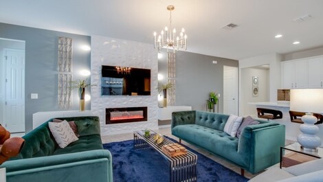 Linda Casa em Kissimmee, Pertinho da Disney