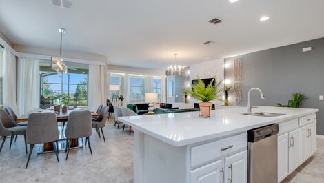 Linda Casa em Kissimmee, Pertinho da Disney