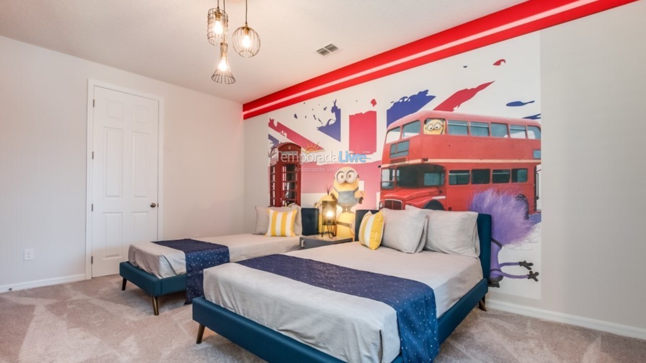 Casa para aluguel de temporada em Orlando (Kissimmee)