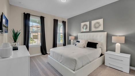 Hermosa casa de estilo americano en Kissimmee