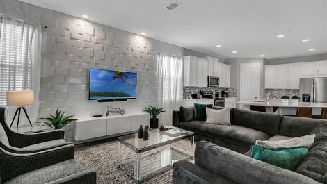 Elegante casa cerca del complejo Disney